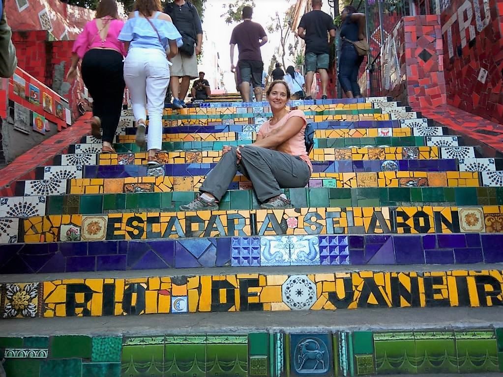 Brazilie - Rio de Janeiro - Escadaria Selaron - Santa Teresa
